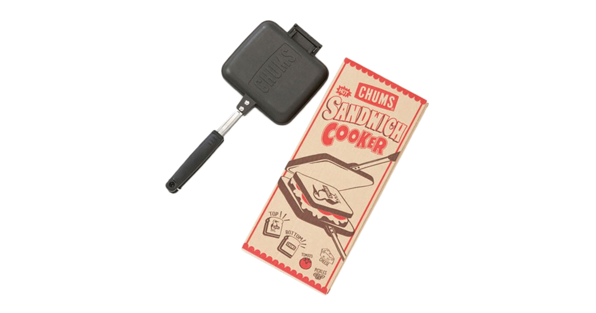 ホットサンドウィッチクッカー Ch62 1039 キャンプ バーベキュー 調理器具 チャムス エルブレス