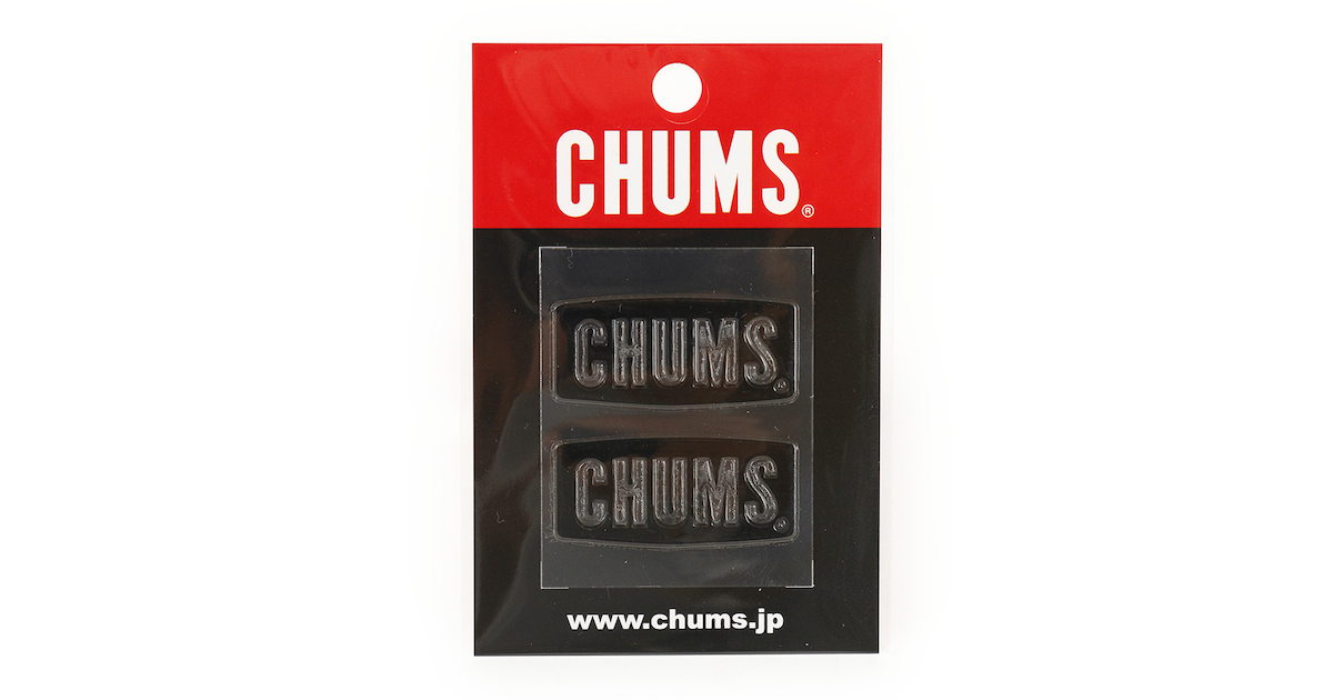 チャムス｜Logo Emboss Sticker CH62-1125-K001-00 - アウトドア・キャンプ用品はエルブレス
