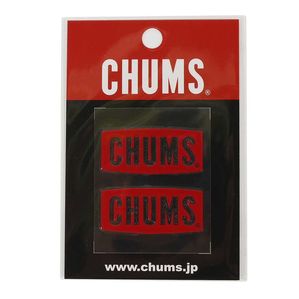 チャムス（CHUMS）（メンズ、レディース）ロゴ エンボス ステッカー CH62-1125-R001-00