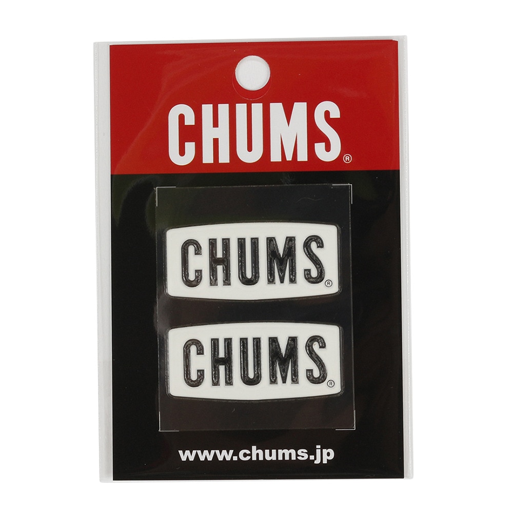 チャムス（CHUMS）（メンズ、レディース）ロゴ エンボス ステッカー CH62-1125-W001-00