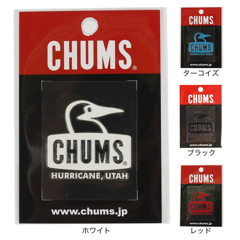チャムス（CHUMS）（メンズ、レディース）ブービーフェイス エンボスステッカー CH62-1127-W001-00
