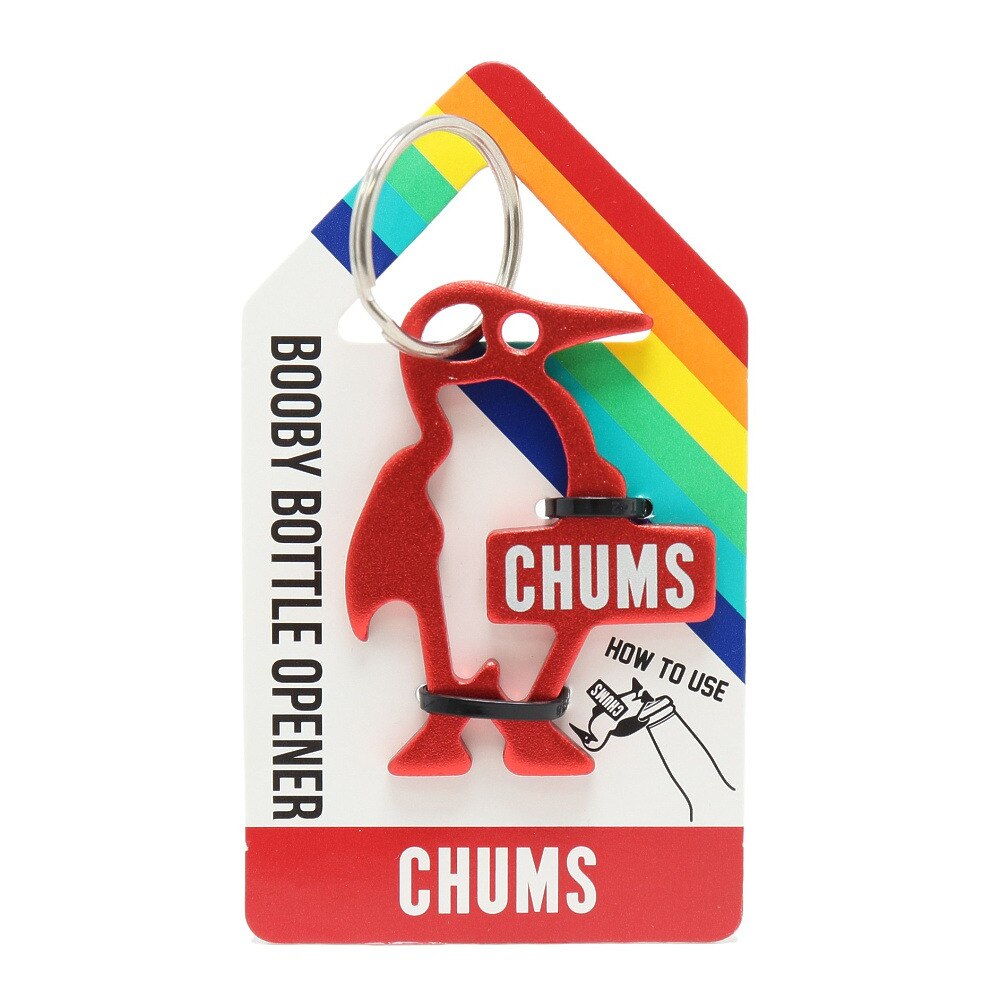 チャムス（CHUMS）（メンズ、レディース）ブービー ボトルオープナー CH62-1193 Red