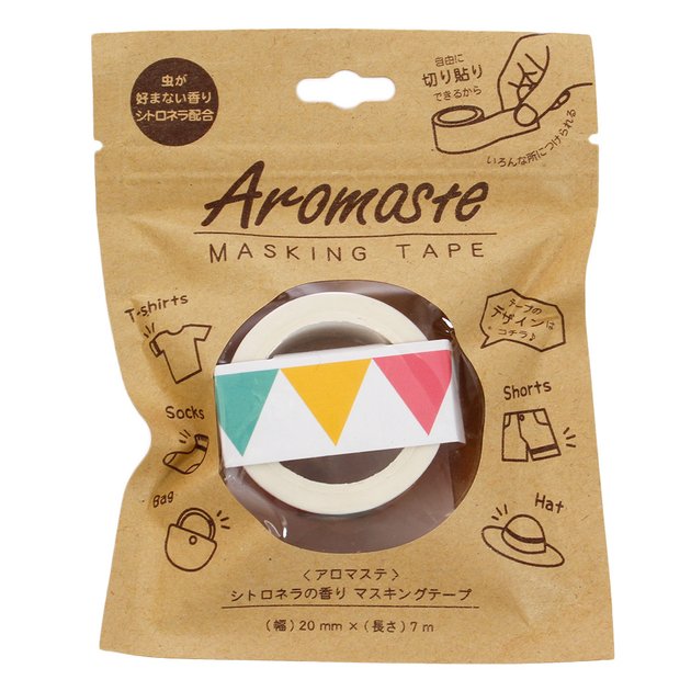アロマ マスキングテープ ガーランド Aoz0105 虫除け ノルコーポレーション スーパースポーツゼビオ