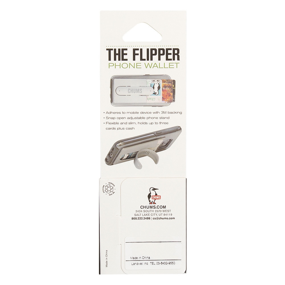 チャムス（CHUMS）（メンズ、レディース）フロッパー PHONE WALLET CH61-1083 White★★★