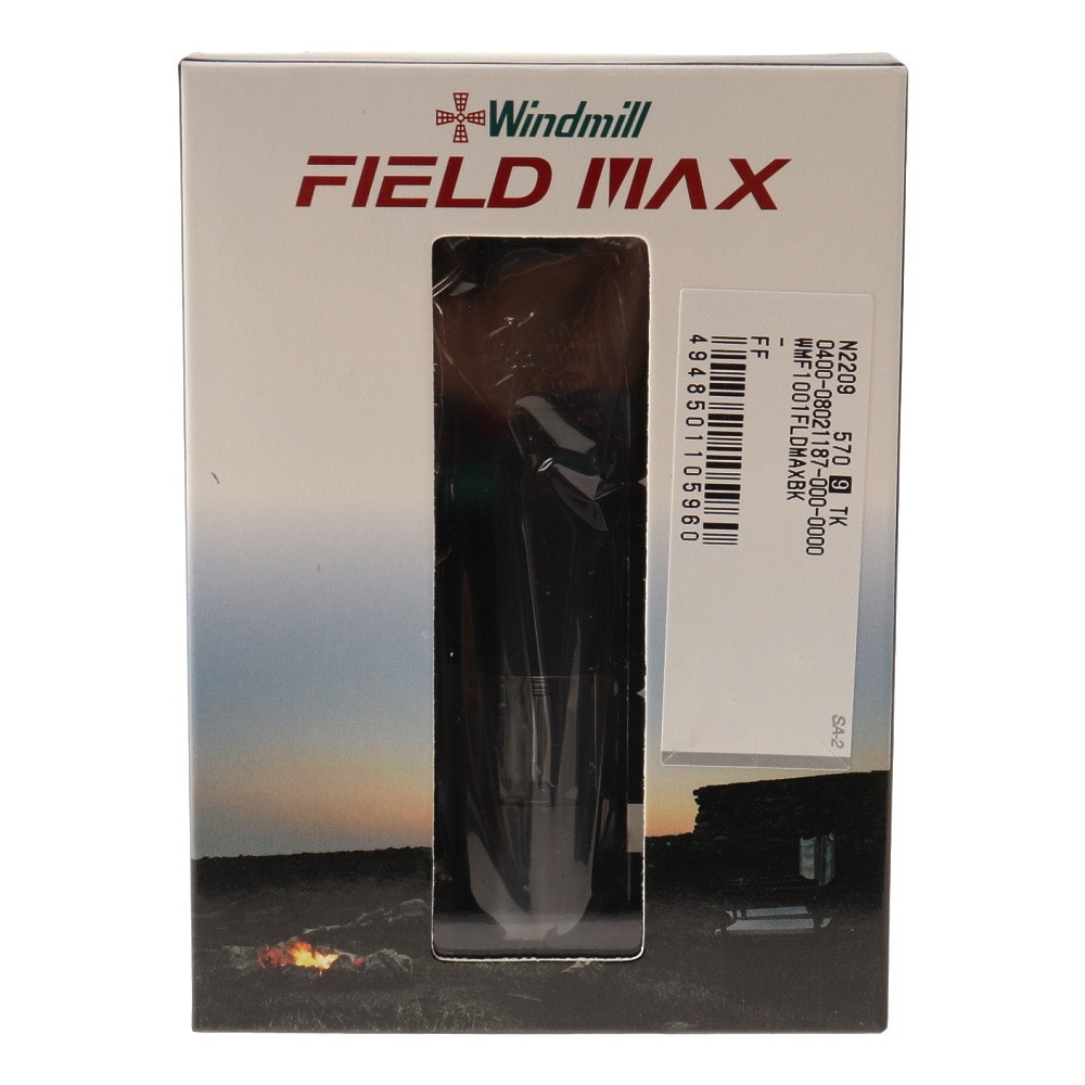 ウィンドミル（メンズ、レディース）オイルライター フィールドマックス WMF1001FLDMAXBK
