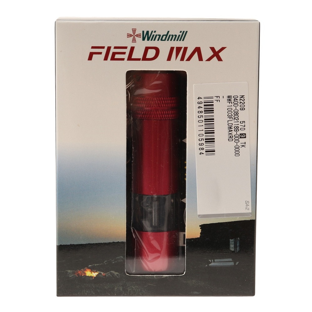 ウィンドミル（メンズ、レディース）オイルライター フィールドマックス WMF1003FLDMAXRD