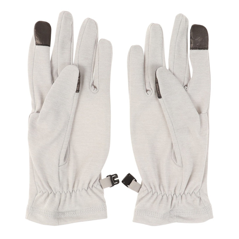 マーモット（Marmot）（メンズ、レディース）UVカット サンスクリーンインナーライトグローブ TOARJD73 LGY  アウトドア・キャンプ用品はエルブレス