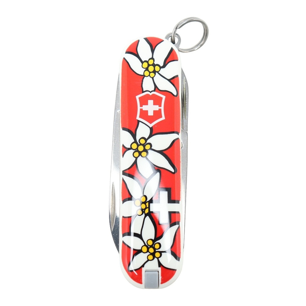 ビクトリノックス（VICTORINOX）（メンズ、レディース）マルチツール クラシック エーデルワイス 64355 レッド×ホワイト