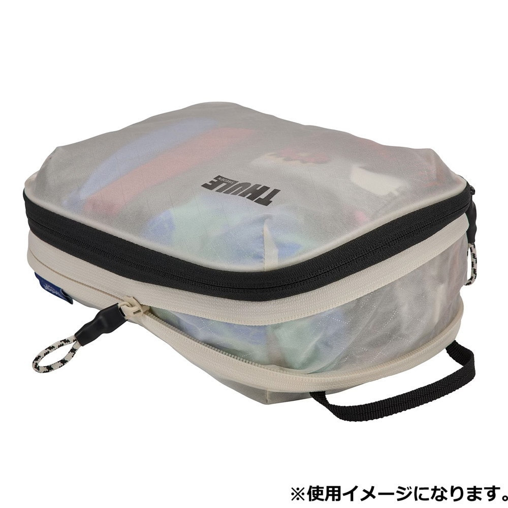 スーリー（THULE）（メンズ、レディース）収納バッグ パッキング キューブ Small 3204858 ホワイト トラベルポーチ 旅行 衣類収納