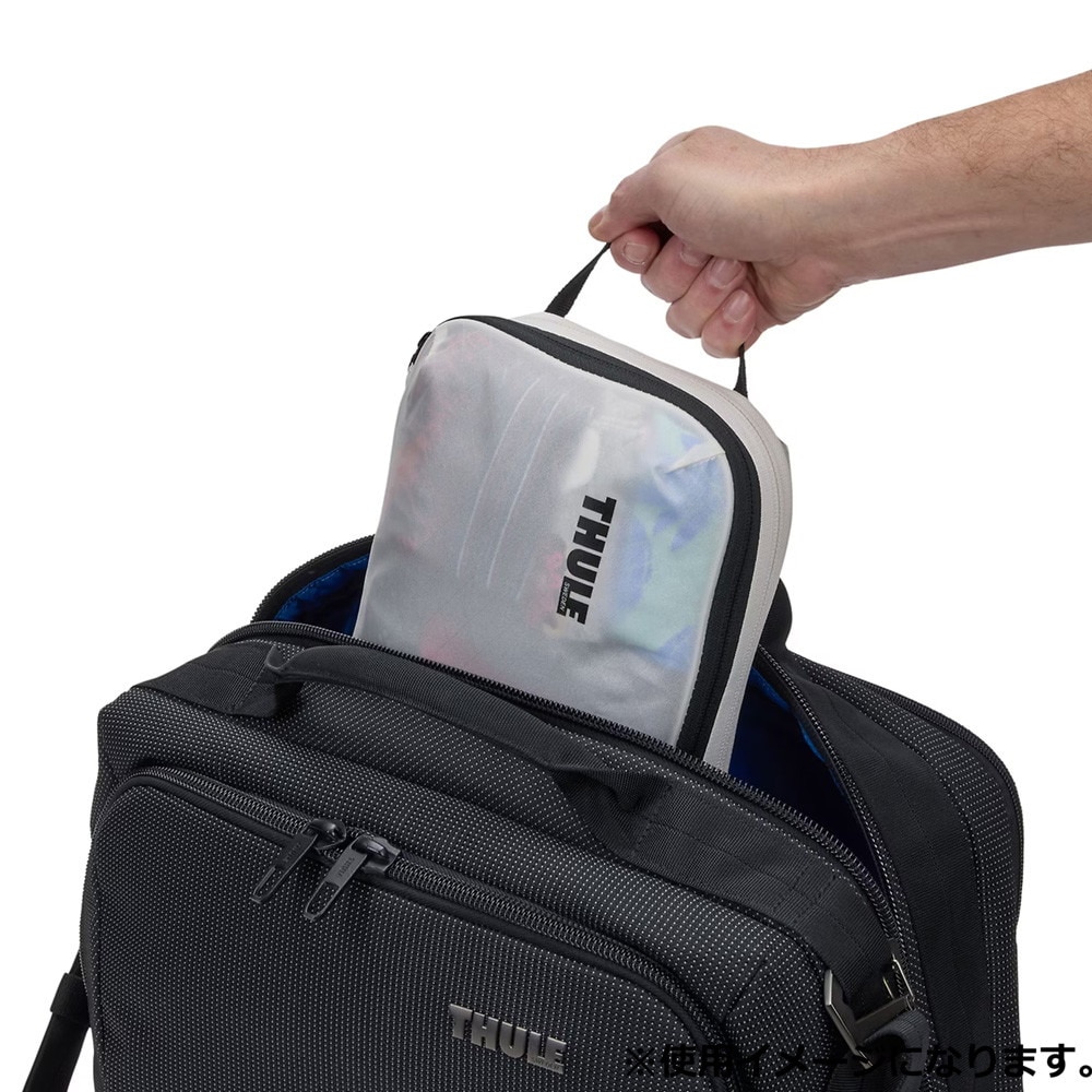 スーリー（THULE）（メンズ、レディース）収納バッグ パッキング キューブ Small 3204858 ホワイト トラベルポーチ 旅行 衣類収納