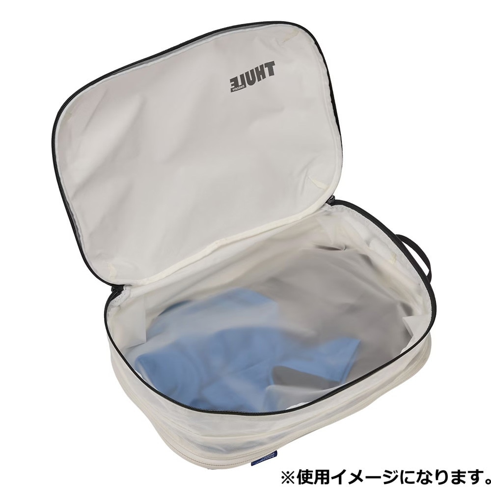 スーリー（THULE）（メンズ、レディース）収納バッグ パッキング キューブ Clean/D 3204861 ホワイト トラベルポーチ 旅行 衣類収納