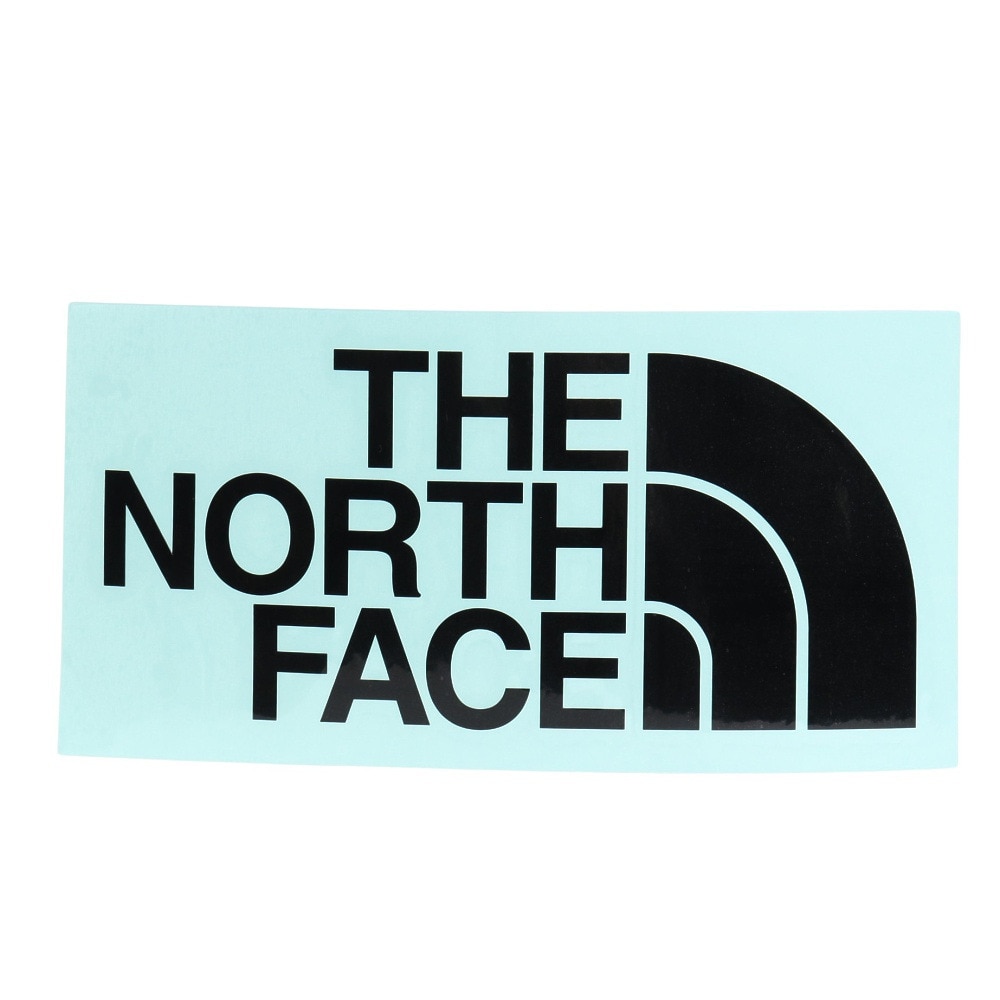 ザ・ノース・フェイス（THE NORTH FACE）（メンズ、レディース、キッズ）TNFカッティングステッカー NN32347 K ブラック  縦6.8cm×横14cm ワンポイント 装飾 