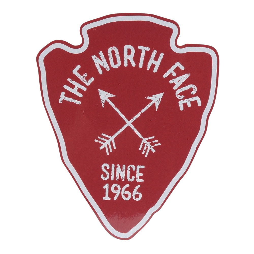 ザ・ノース・フェイス（THE NORTH FACE）（メンズ、レディース、キッズ）TNFプリントステッカー NN32348 FF レッド ワンポイント 装飾 