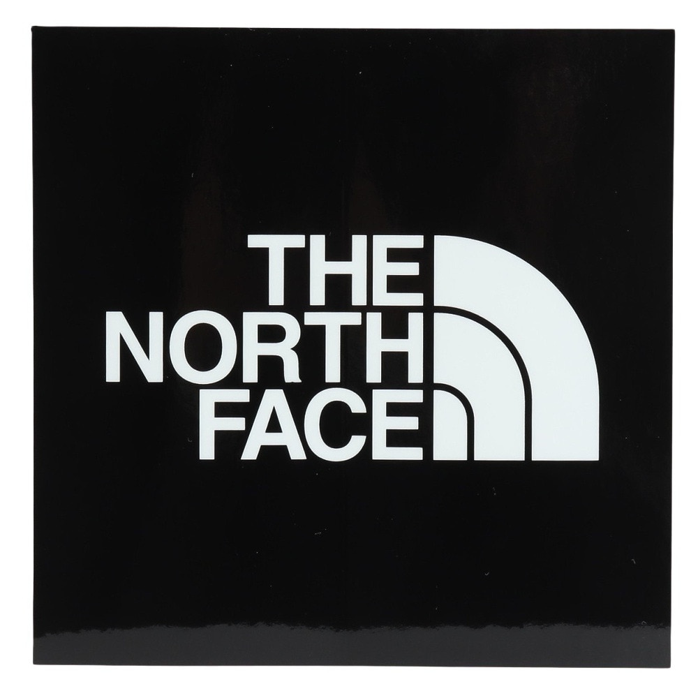 ザ・ノース・フェイス（THE NORTH FACE）（メンズ、レディース、キッズ）TNFスクエアロゴステッカー NN32349 K ブラック 縦9.5cm×横9.5cm ワンポイント 装飾 