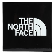 (メンズ、レディース、キッズ)TNFスクエアロゴステッカー NN32349 縦9.5cm×横9.5cm ワンポイント 装飾