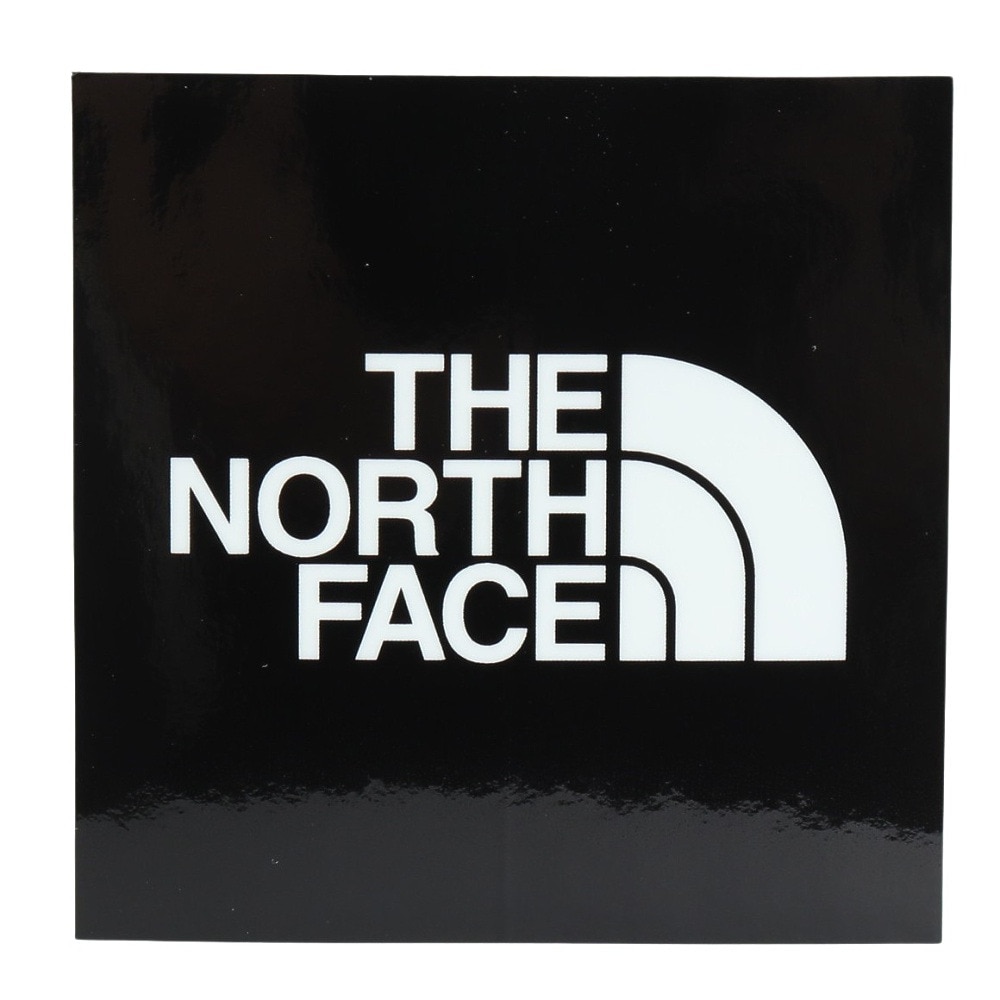 ザ・ノース・フェイス（THE NORTH FACE）（メンズ、レディース、キッズ）TNFスクエアロゴステッカーミニ NN32350 K ブラック 縦5cm×横5cm ワンポイント 装飾 