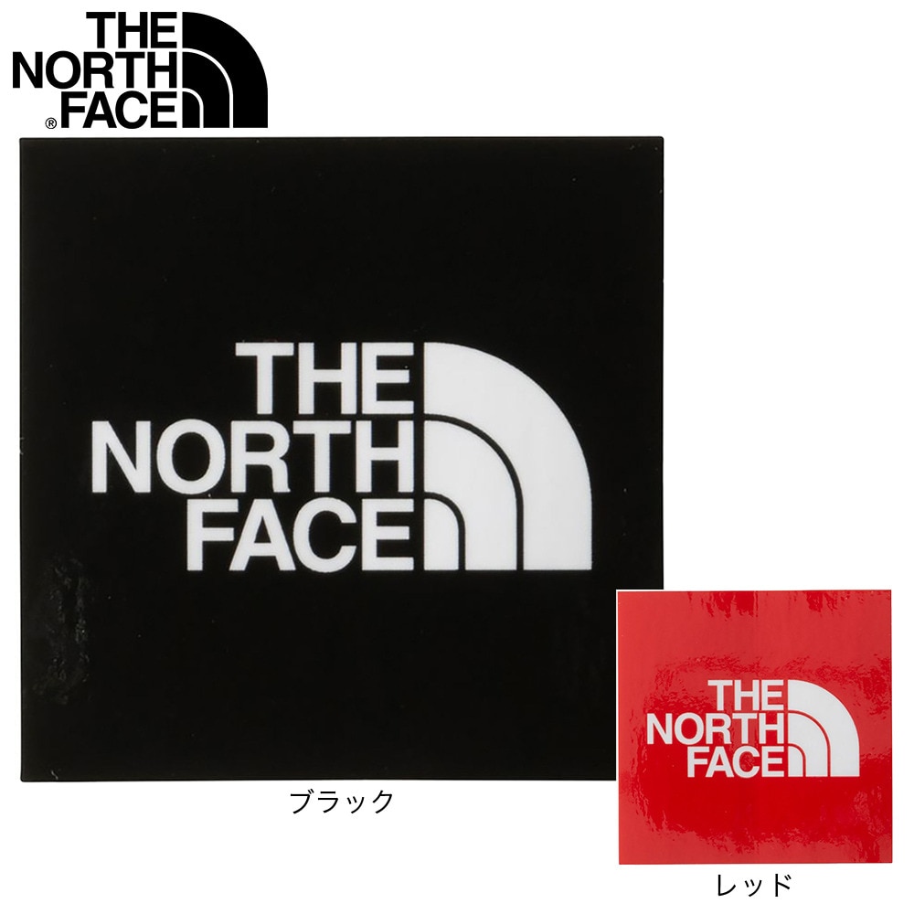 ザ・ノース・フェイス（THE NORTH FACE）（メンズ、レディース、キッズ）TNFスクエアロゴステッカーミニ NN32350 K ブラック 縦5cm×横5cm ワンポイント 装飾 