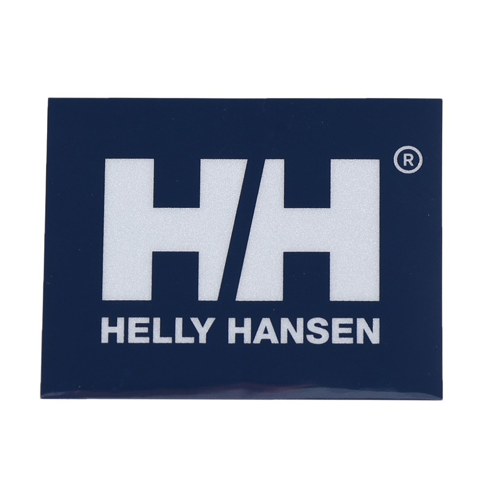 ヘリーハンセン（HELLY HANSEN）（メンズ、レディース、キッズ）REF ロゴステッカー HA92145 HB ネイビー  アウトドア・キャンプ用品はエルブレス