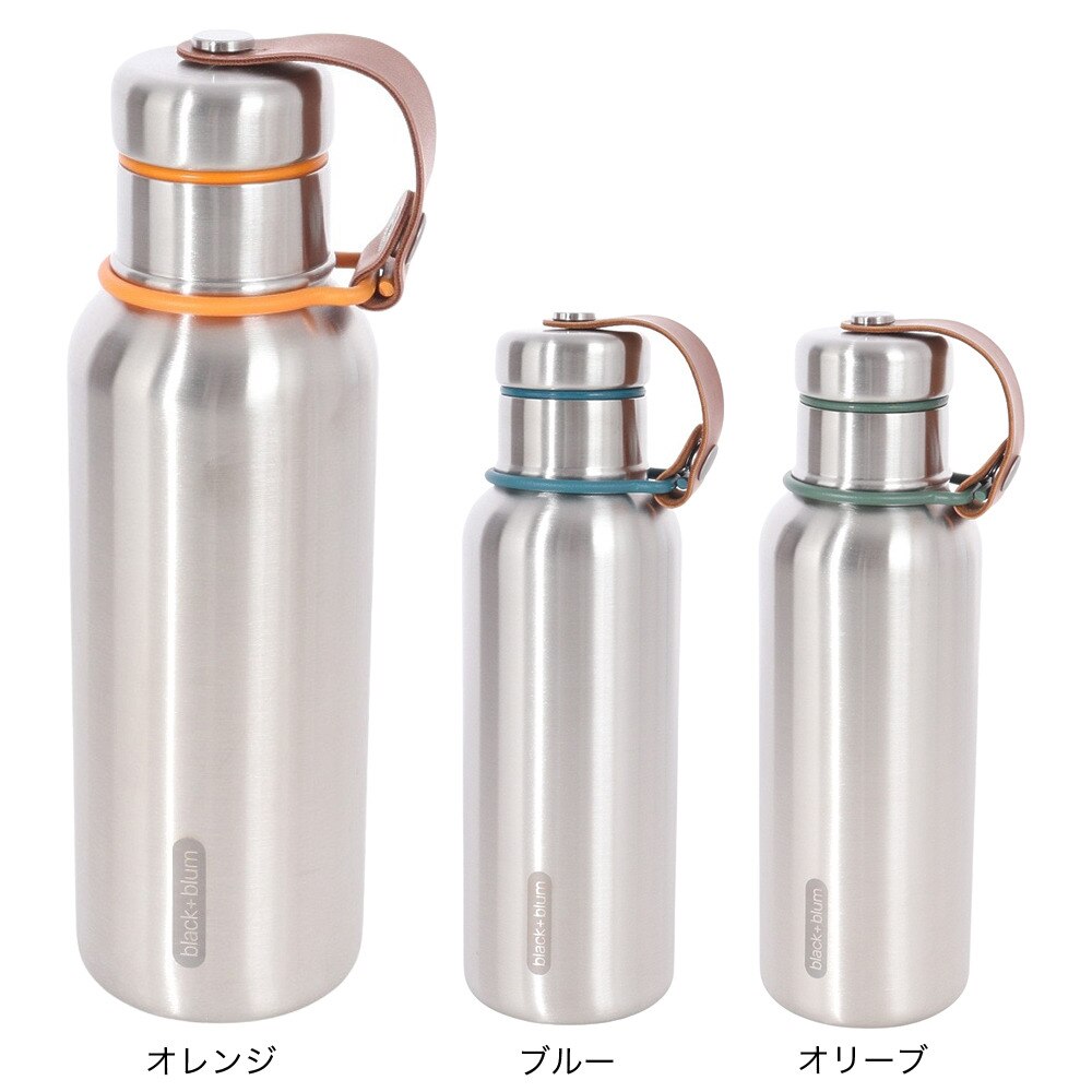 black+blum（black+blum）（メンズ、レディース、キッズ）保温 保冷ボトル S 14001 シルバー×ブルー 500ml