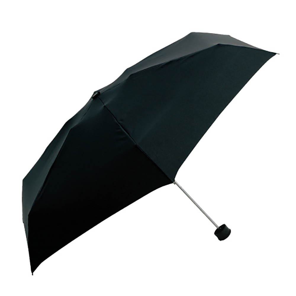 ハス（HUS）（メンズ、レディース）雨具 スマートデュオ Carry 折り畳み傘 54570 BLK ブラック 花見 晴雨兼用 日傘 遮光 軽量