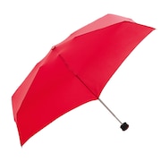 ハス（HUS）（メンズ、レディース）雨具 スマートデュオ Carry 折り畳み傘 54571 Red レッド 花見 晴雨兼用 日傘 遮光 軽量
