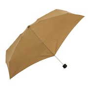 ハス（HUS）（メンズ、レディース）雨具 スマートデュオ Carry 折り畳み傘 54572 ブラウン 花見 晴雨兼用 日傘 遮光 軽量