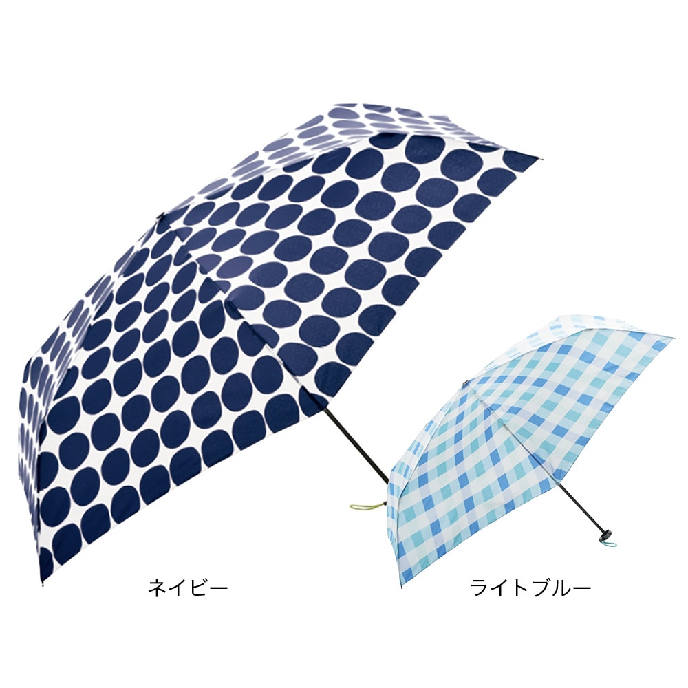 ハス（HUS）（メンズ、レディース）日傘 折りたたみ傘 晴雨兼用 遮光率99％ 紫外線対策 軽量 カーボンイースリム 55 55612