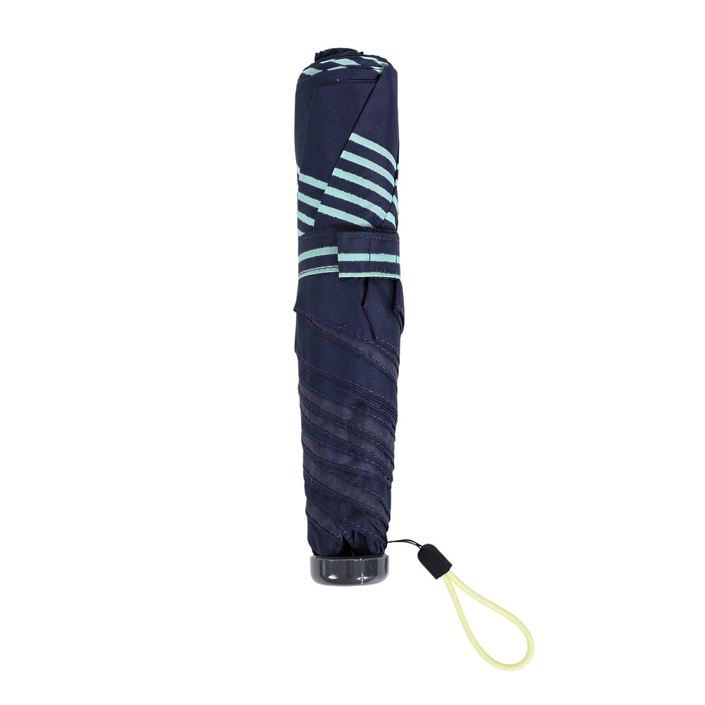 ハス（HUS） 折りたたみ傘 カーボンイースリム55 55616 Mint Stripe ミントストライプ 収納ケース