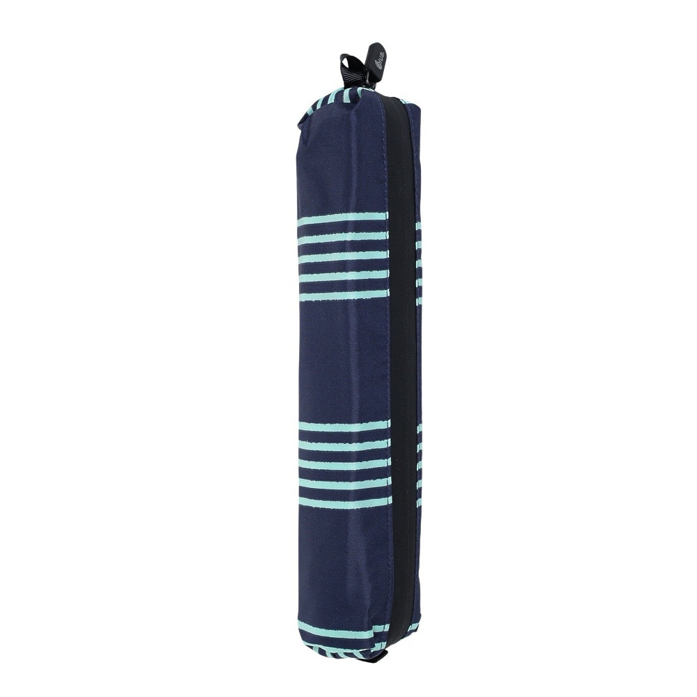 ハス（HUS） 折りたたみ傘 カーボンイースリム55 55616 Mint Stripe ミントストライプ 収納ケース