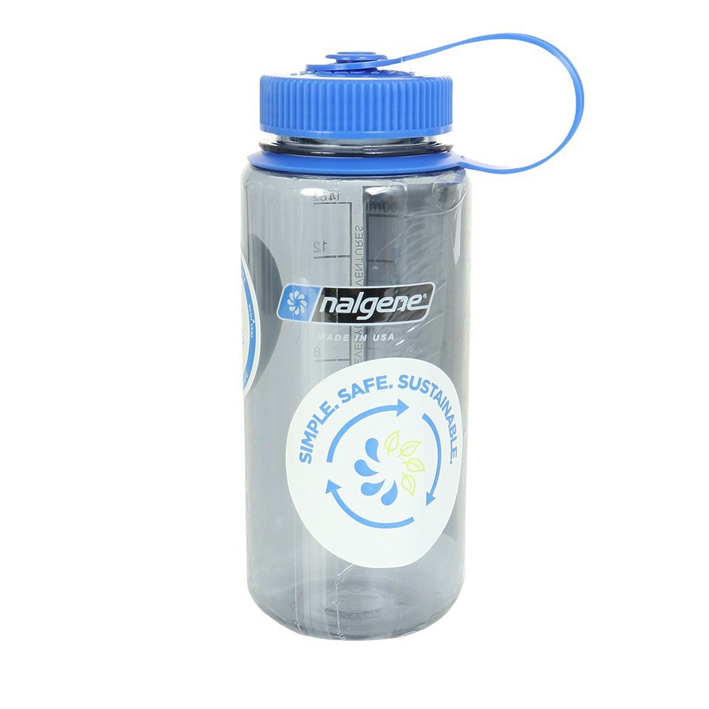 ナルゲン（nalgene）（メンズ、レディース）ウォーターボトル 広口0.5L Tritan Renew 91600WM0.5Re グレー