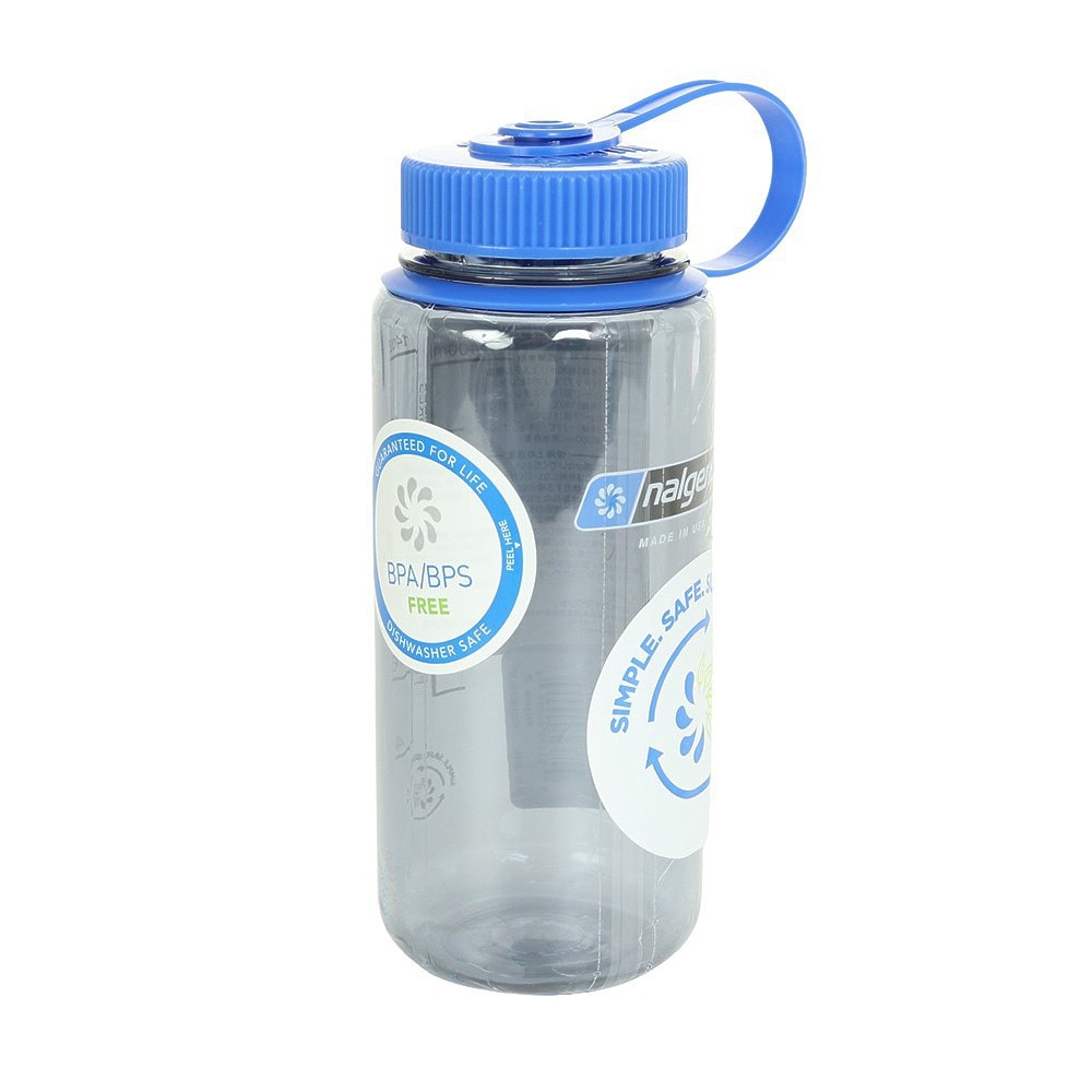 ナルゲン（nalgene）（メンズ、レディース）ウォーターボトル 広口0.5L Tritan Renew 91600WM0.5Re グレー