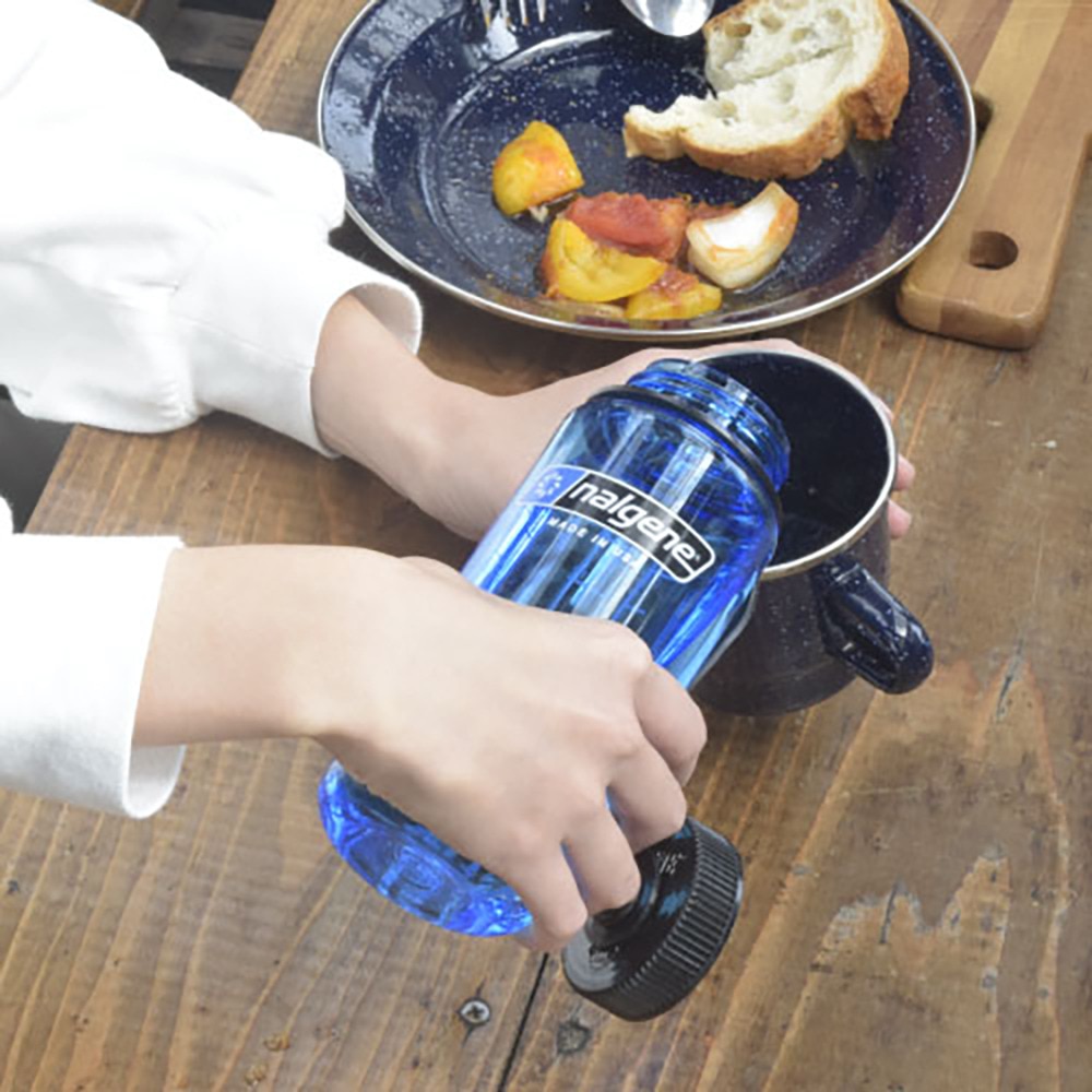 ナルゲン（nalgene）（メンズ、レディース）広口 0.5L Tritan Renew ウォーターボトル 91602 ブルー