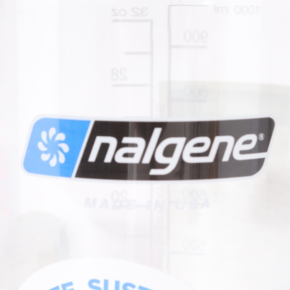 ナルゲン（nalgene）（メンズ、レディース）広口 1.0L Tritan Renew ウォーターボトル 91631 クリアー
