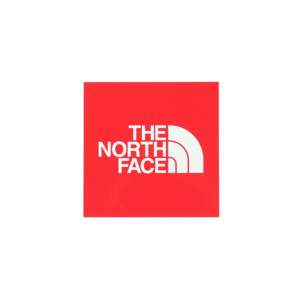 ノースフェイス（THE NORTH FACE） スクエアロゴステッカーミニ NN32228 R レッド