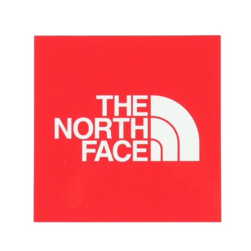 ザ・ノース・フェイス（THE NORTH FACE） スクエアロゴステッカーミニ NN32228 R レッド