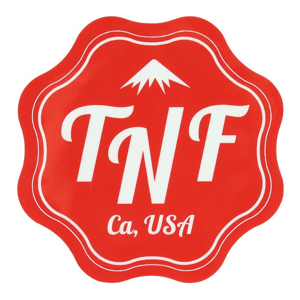 ザ・ノース・フェイス（THE NORTH FACE） プリントステッカー シェルター NN32229 SH レッド