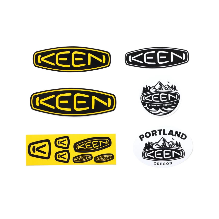 キーン（KEEN）（メンズ、レディース）ステッカー パック アクセサリー 1029335