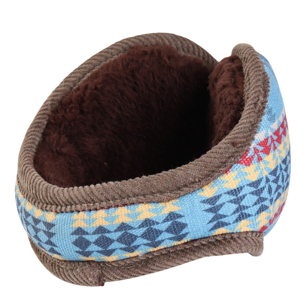 ペンドルトン（PENDLETON）（メンズ）コーデュロイ プリント イヤーマフ PDT-000-243005 BLU