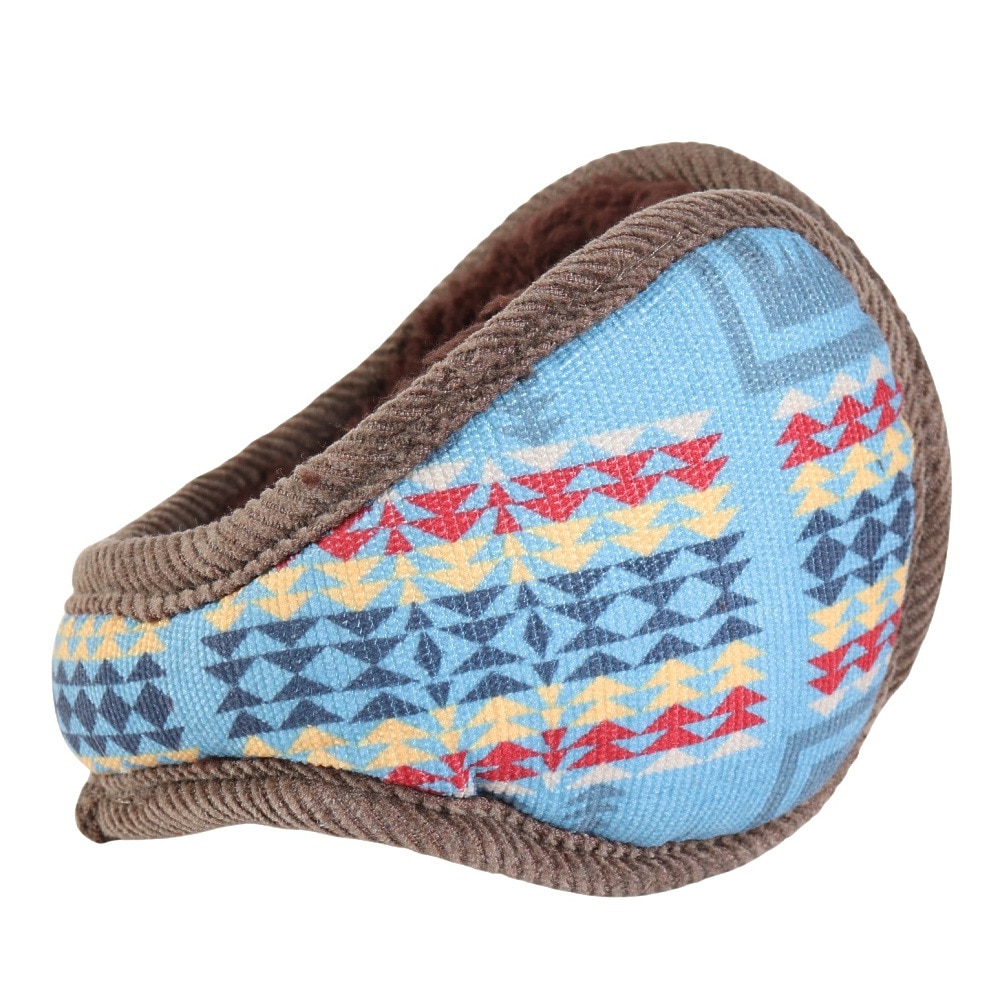 ペンドルトン（PENDLETON）（メンズ）コーデュロイ プリント イヤーマフ PDT-000-243005 BLU