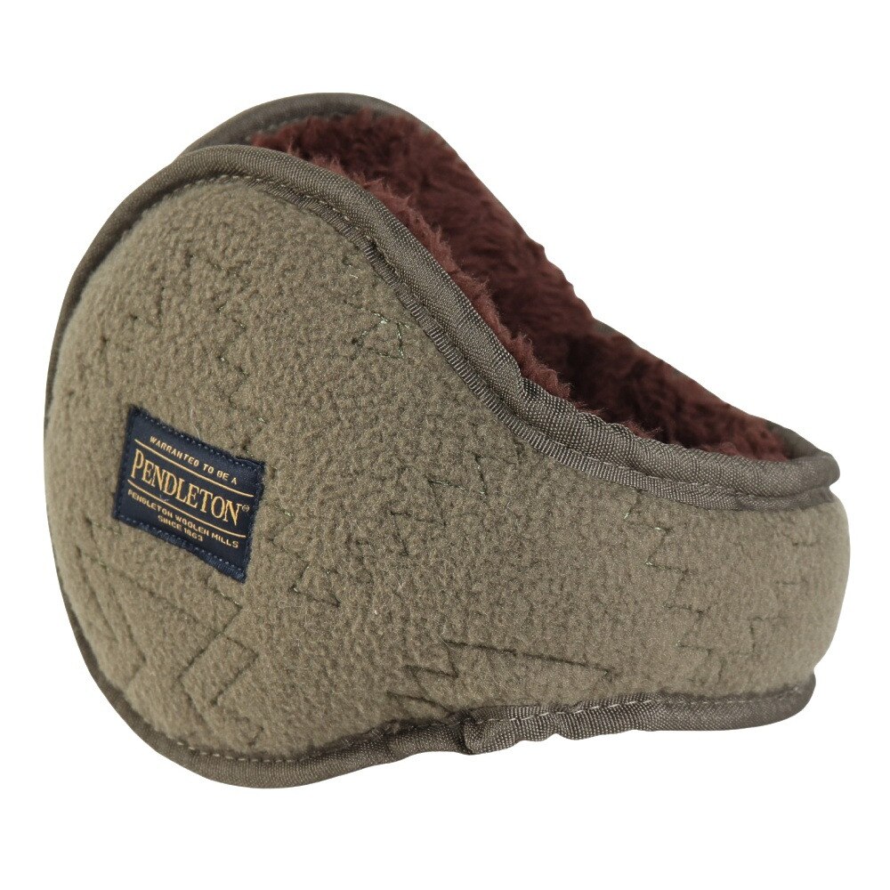 ペンドルトン（PENDLETON）（メンズ）フリース キルティング イヤーマフ PDT-000-243014 OLIVE