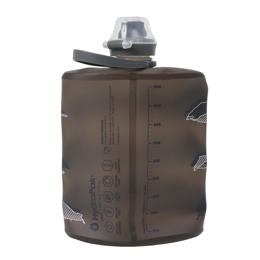 ハイドラパック（HYDRAPAK）（メンズ、レディース、キッズ）ストウマウンテン 500ml マンモスグレー GS341MM