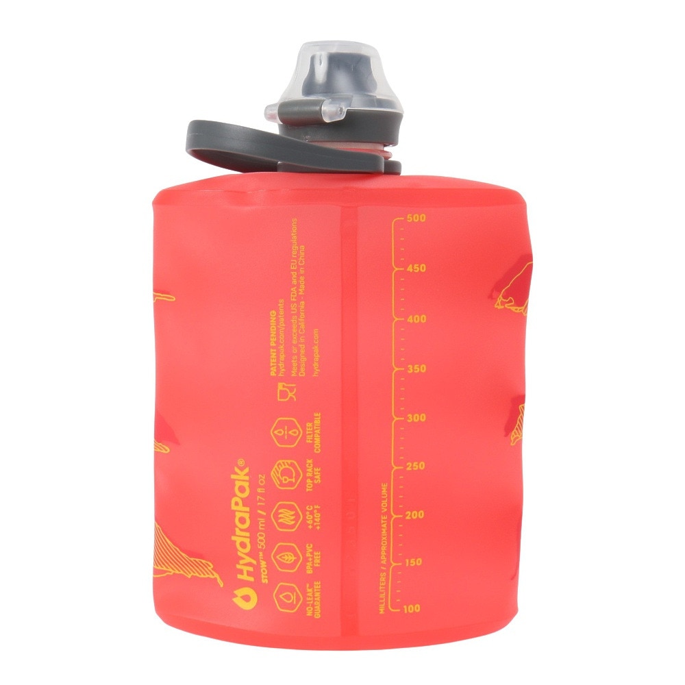 ハイドラパック（HYDRAPAK）（メンズ、レディース、キッズ）ストウマウンテン 500ml レッドウッド GS341RM