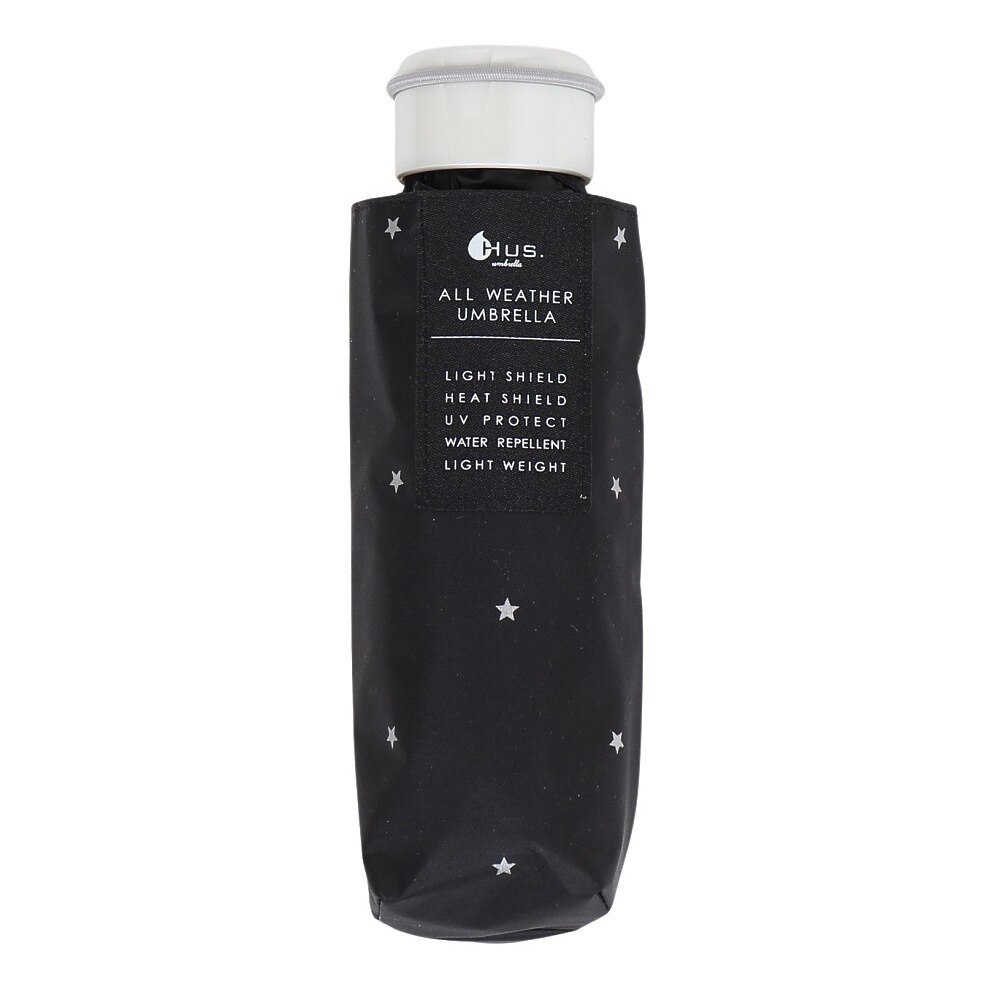 ハス（HUS.）（メンズ、レディース）カサ 晴雨兼用 日カサ オールウェザー デザイン SVPSTBK 54850