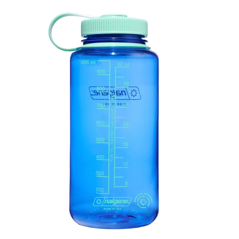 ナルゲン（nalgene）（メンズ、レディース、キッズ）ボトル COLOR BLOCK 広口1.0L Tritan Renew 91649 コーンフラワーブルー