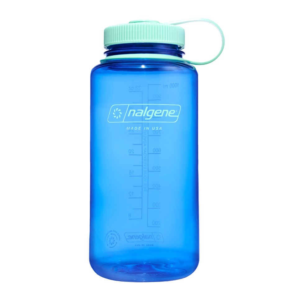 ナルゲン（nalgene）（メンズ、レディース、キッズ）ボトル COLOR BLOCK 広口1.0L Tritan Renew 91649 コーンフラワーブルー