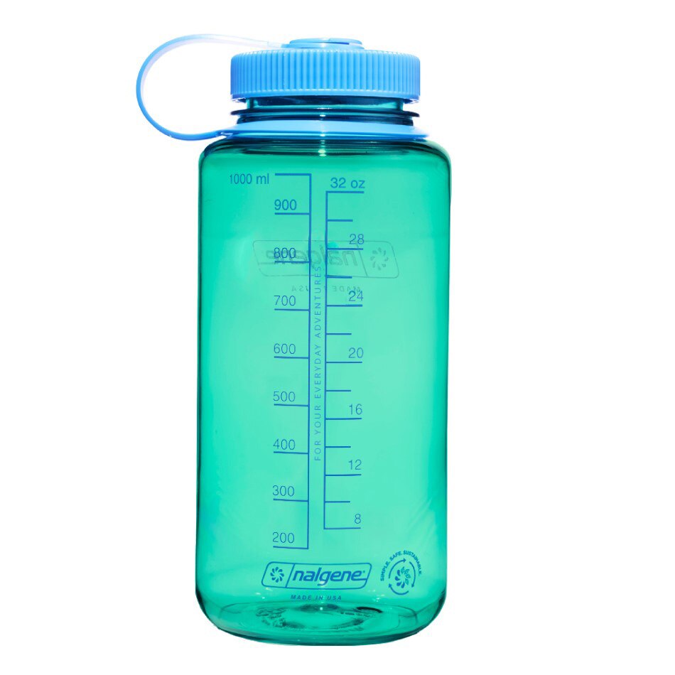 ナルゲン（nalgene）（メンズ、レディース、キッズ）ボトル COLOR BLOCK 広口1.0L Tritan Renew 91650 パステルグリーン