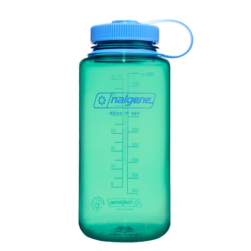 ナルゲン（nalgene）（メンズ、レディース、キッズ）ボトル COLOR BLOCK 広口1.0L Tritan Renew 91650 パステルグリーン