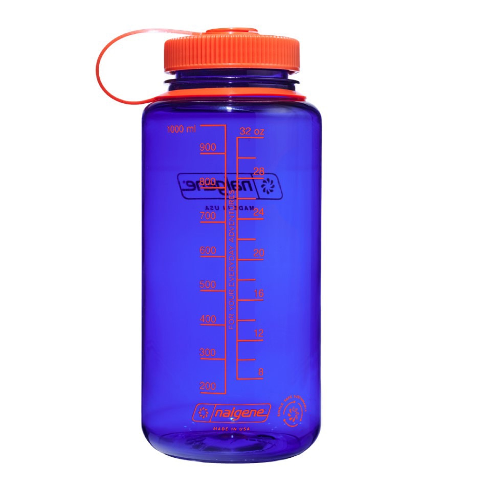 ナルゲン（nalgene）（メンズ、レディース、キッズ）ボトル COLOR BLOCK 広口1.0L Tritan Renew 91652 パーウィンクル