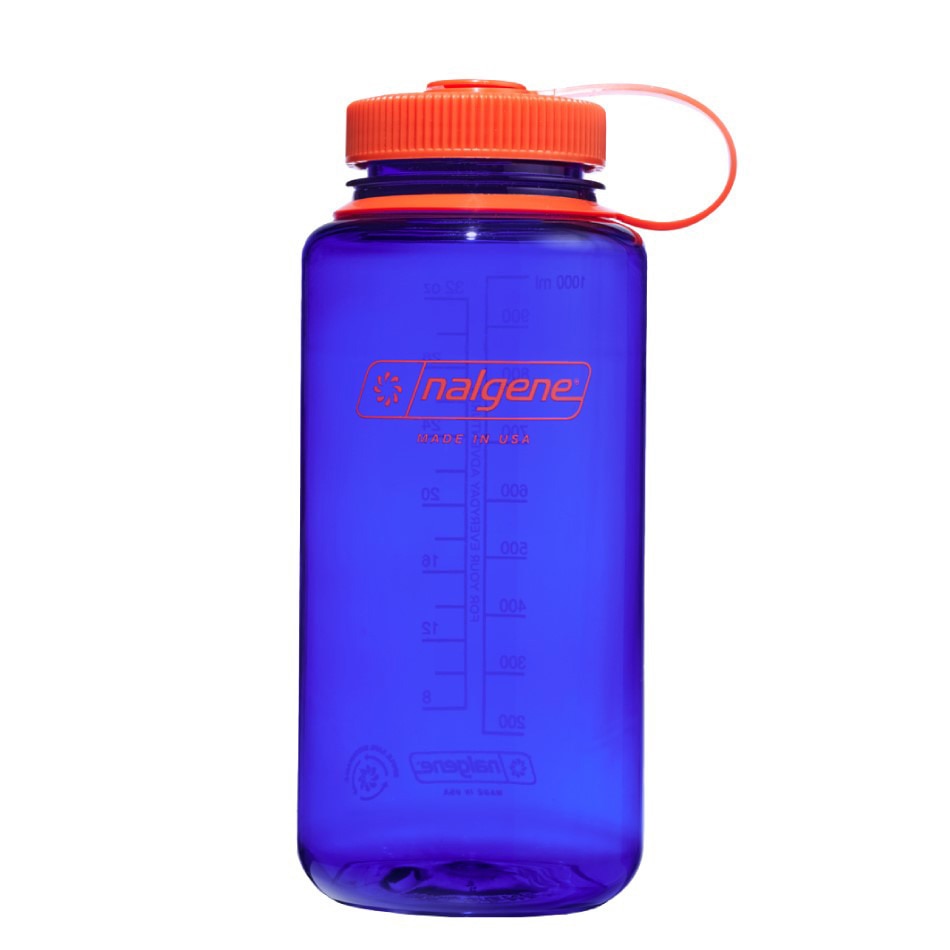 ナルゲン（nalgene）（メンズ、レディース、キッズ）ボトル COLOR BLOCK 広口1.0L Tritan Renew 91652 パーウィンクル