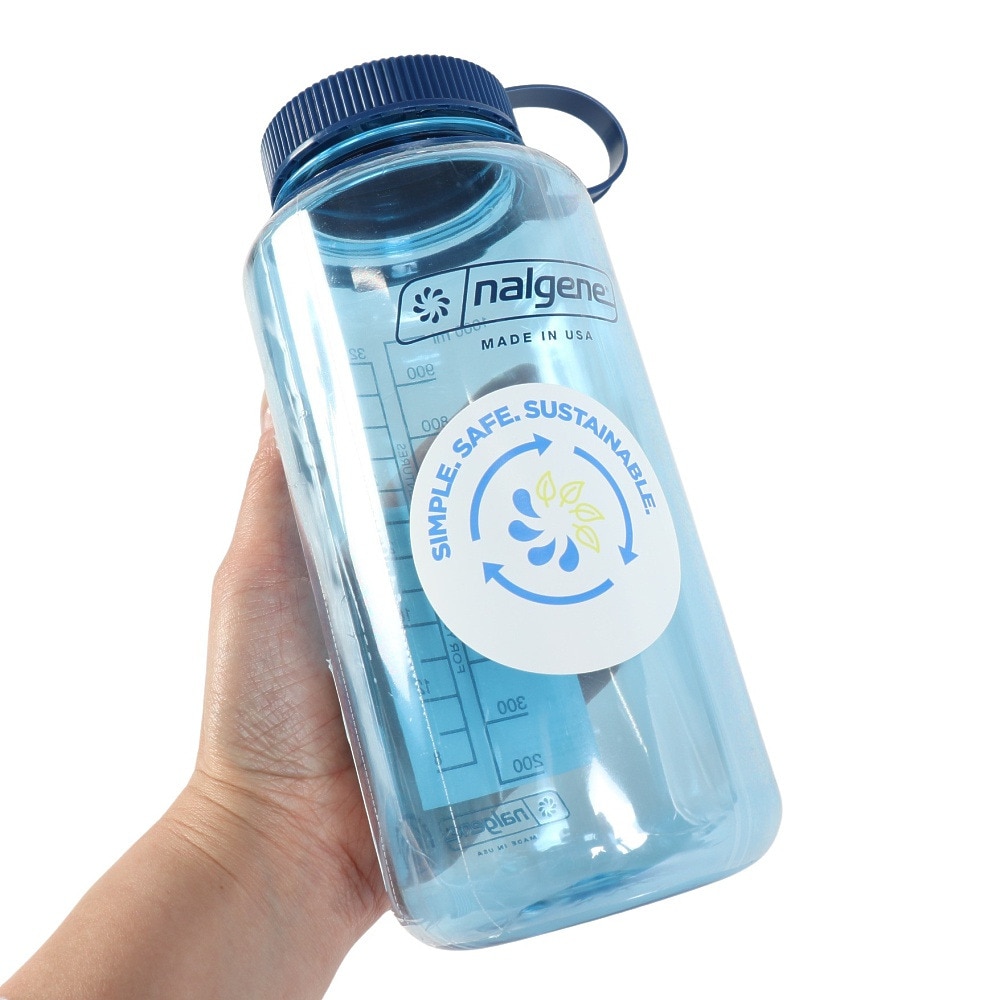 ナルゲン（nalgene）（メンズ、レディース、キッズ）水筒 ボトル マグ 広口1.0L Tritan Renew ベイビーブルー 91655NGWM1.0